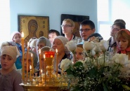 Праздничная воскресная литургия в день церковного Новолетия в Никольском Храме г. Шлиссельбурга